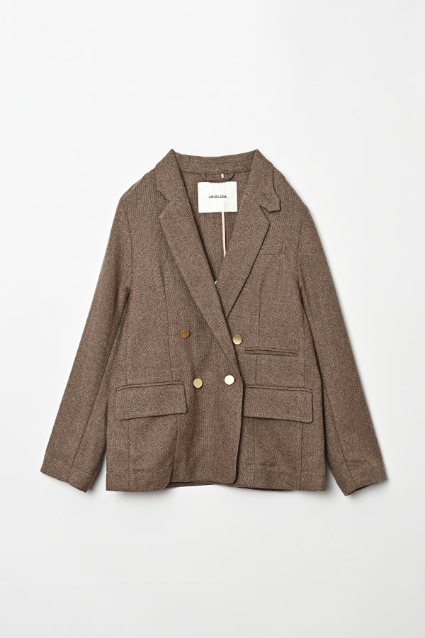 Double-Breasted Tailored Jacket