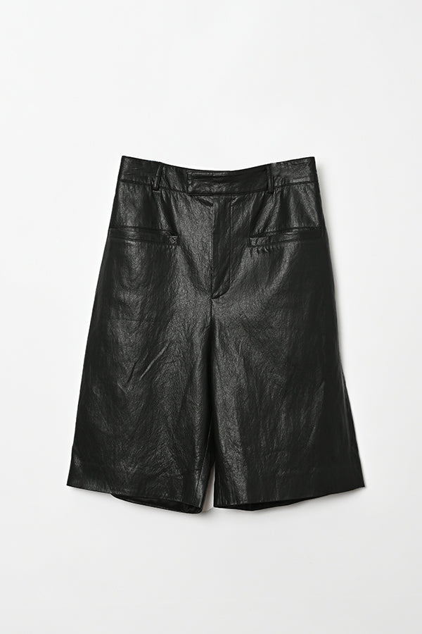 Eco Leather Shorts