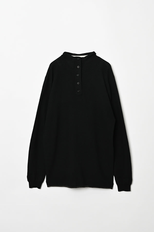 Henley Neck Sweater
