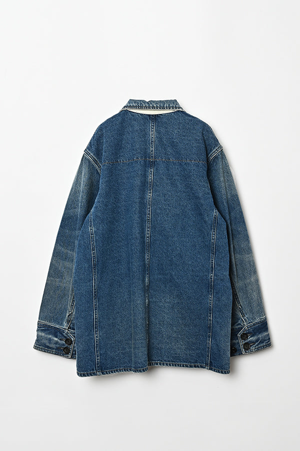 Denim Coverall Jacket