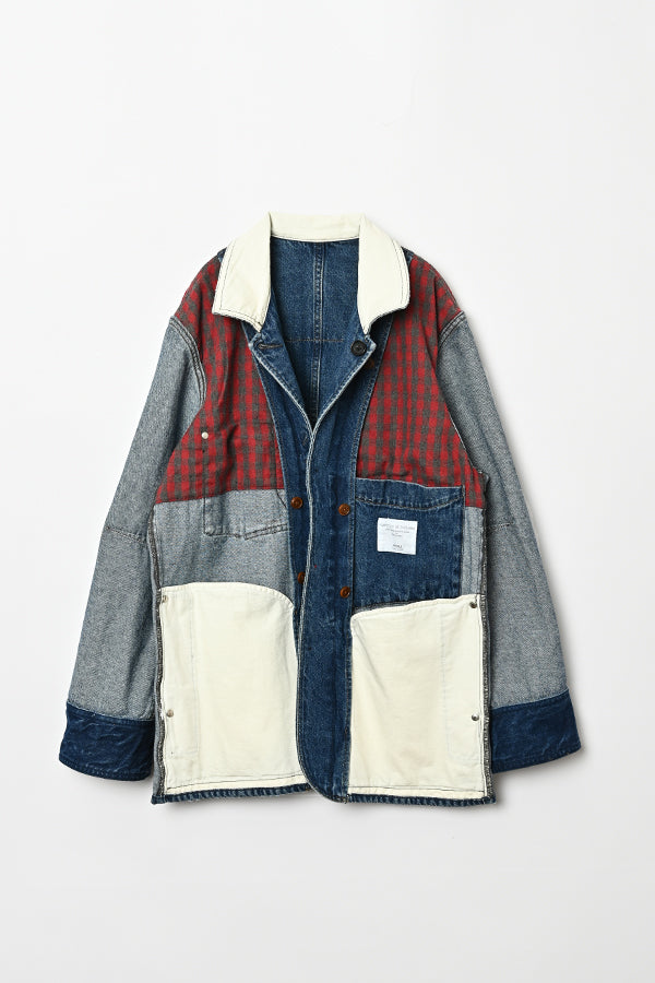 Denim Coverall Jacket