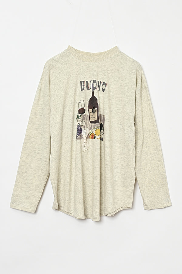 Buono Print Pullover