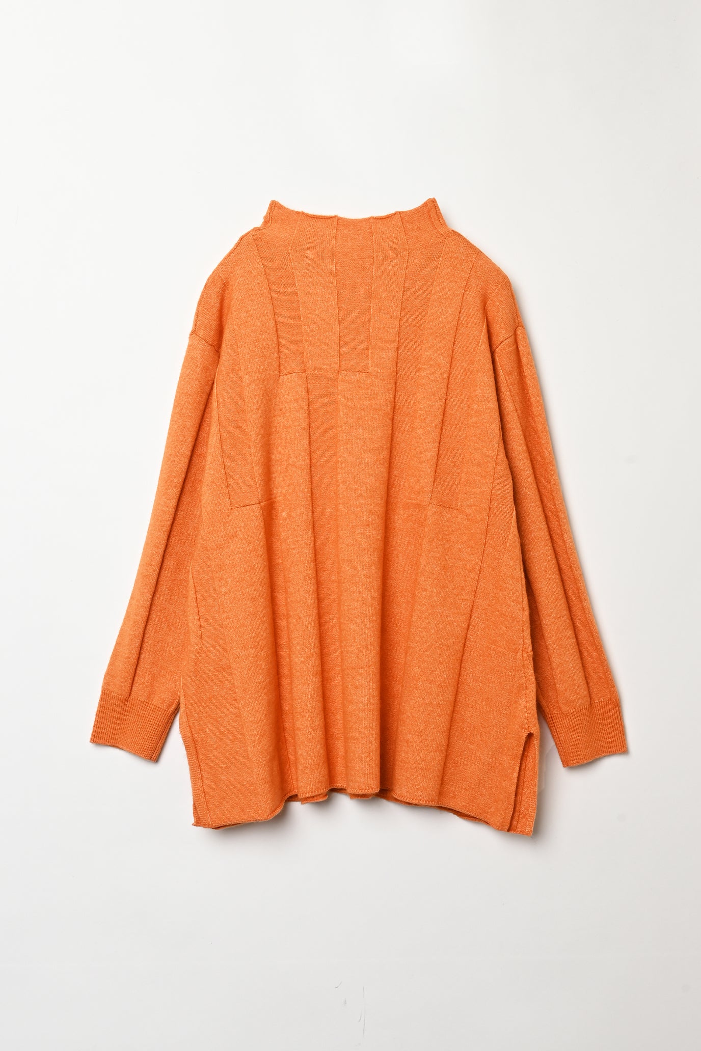 Jersey Reversible Block High Neck Pullover