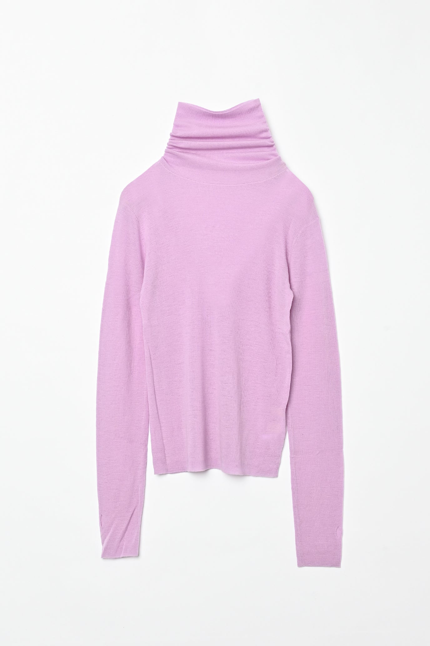 MOCOCHI Rib Turtleneck Pullover