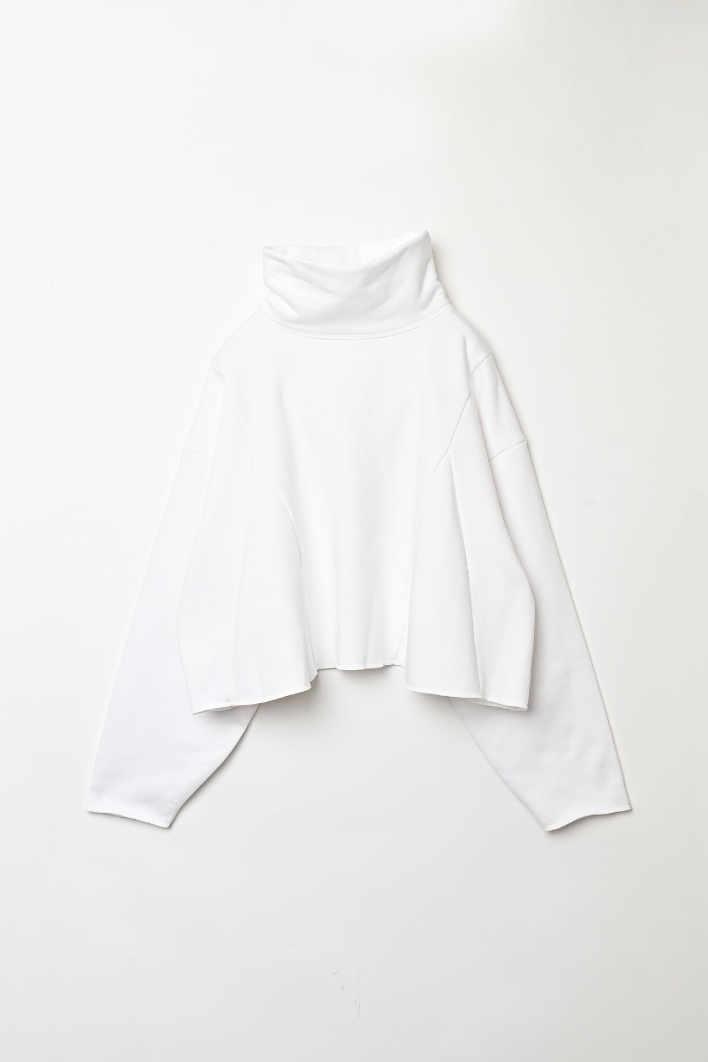 Brushed French Terry Hem Pullover
