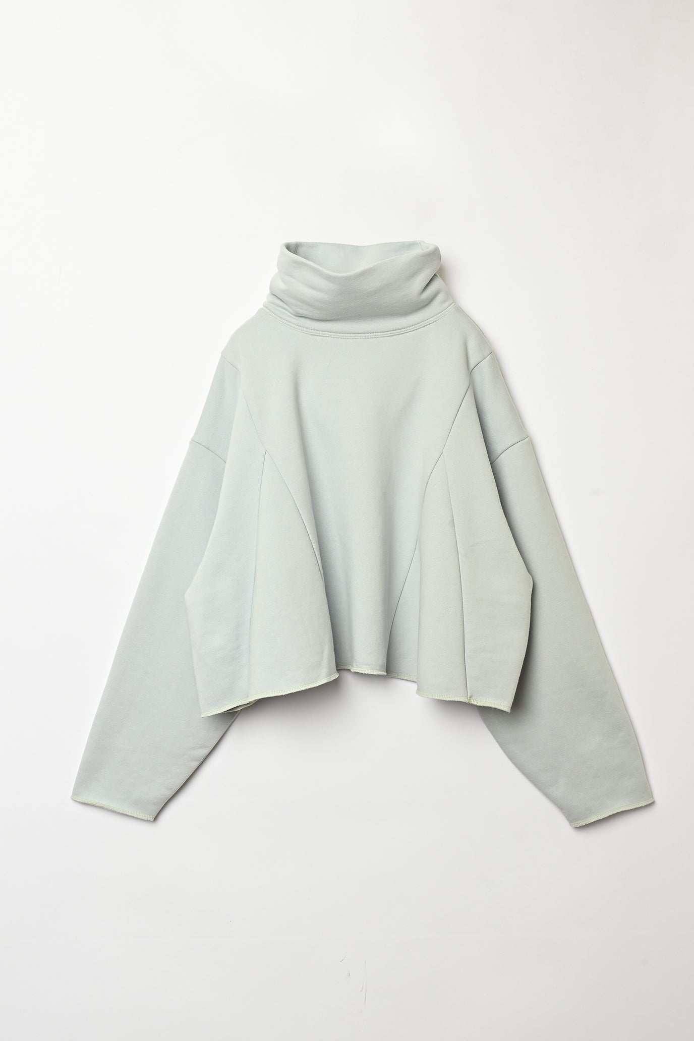 Brushed French Terry Hem Pullover