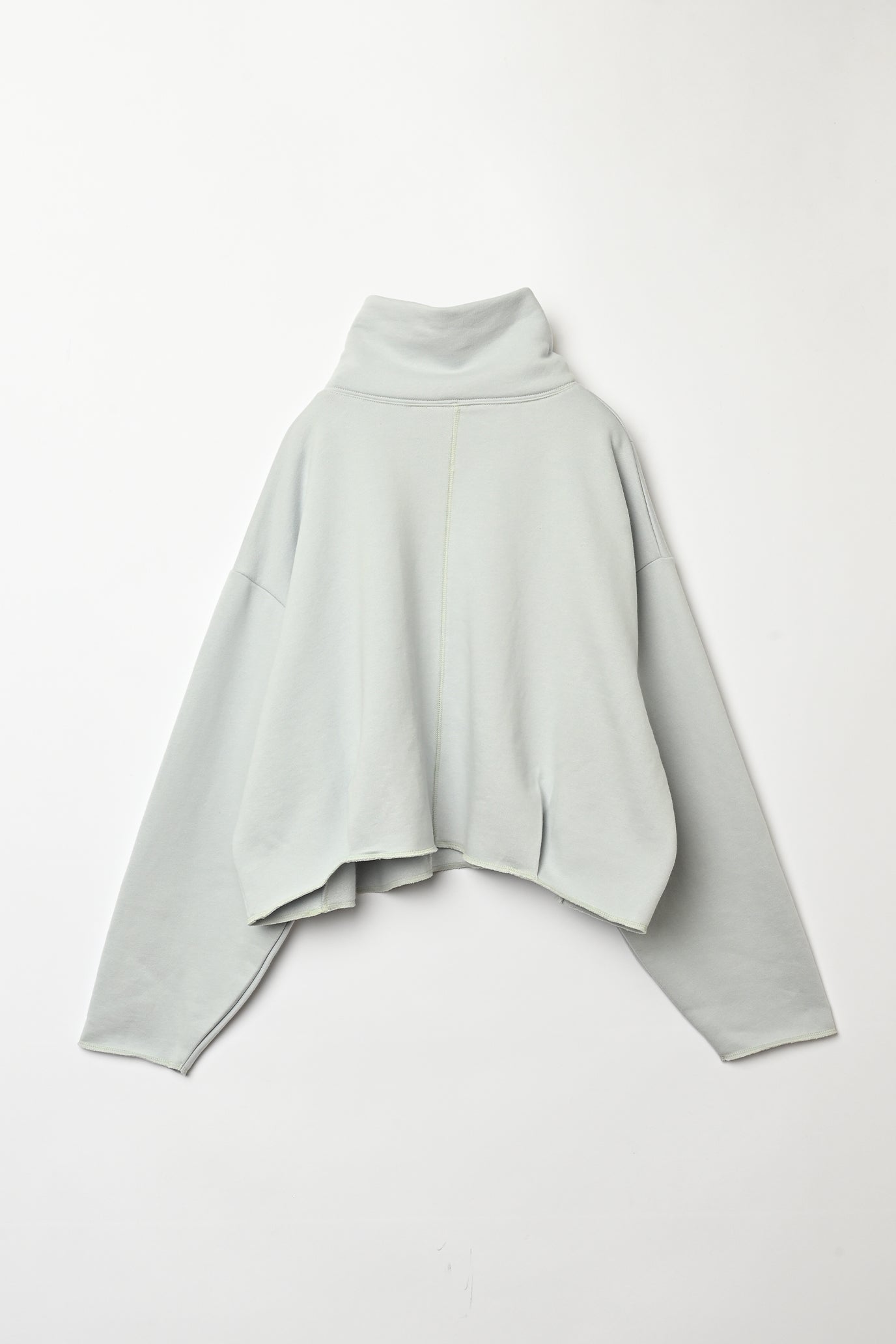 Brushed French Terry Hem Pullover
