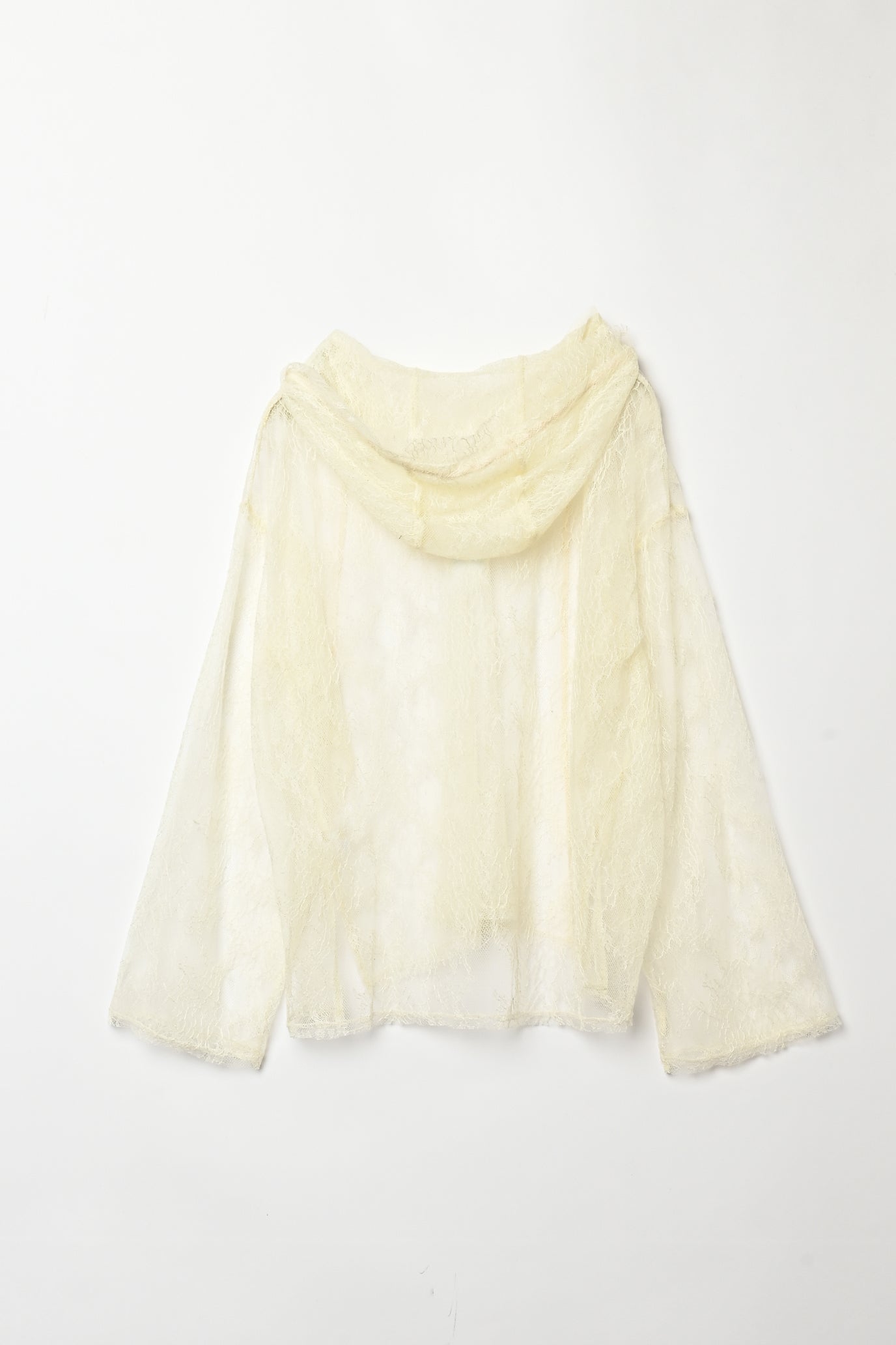 Lace Hood Pullover