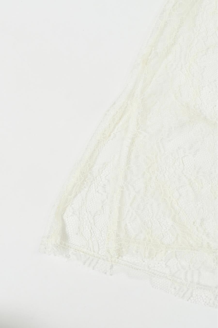 Lace Hood Pullover
