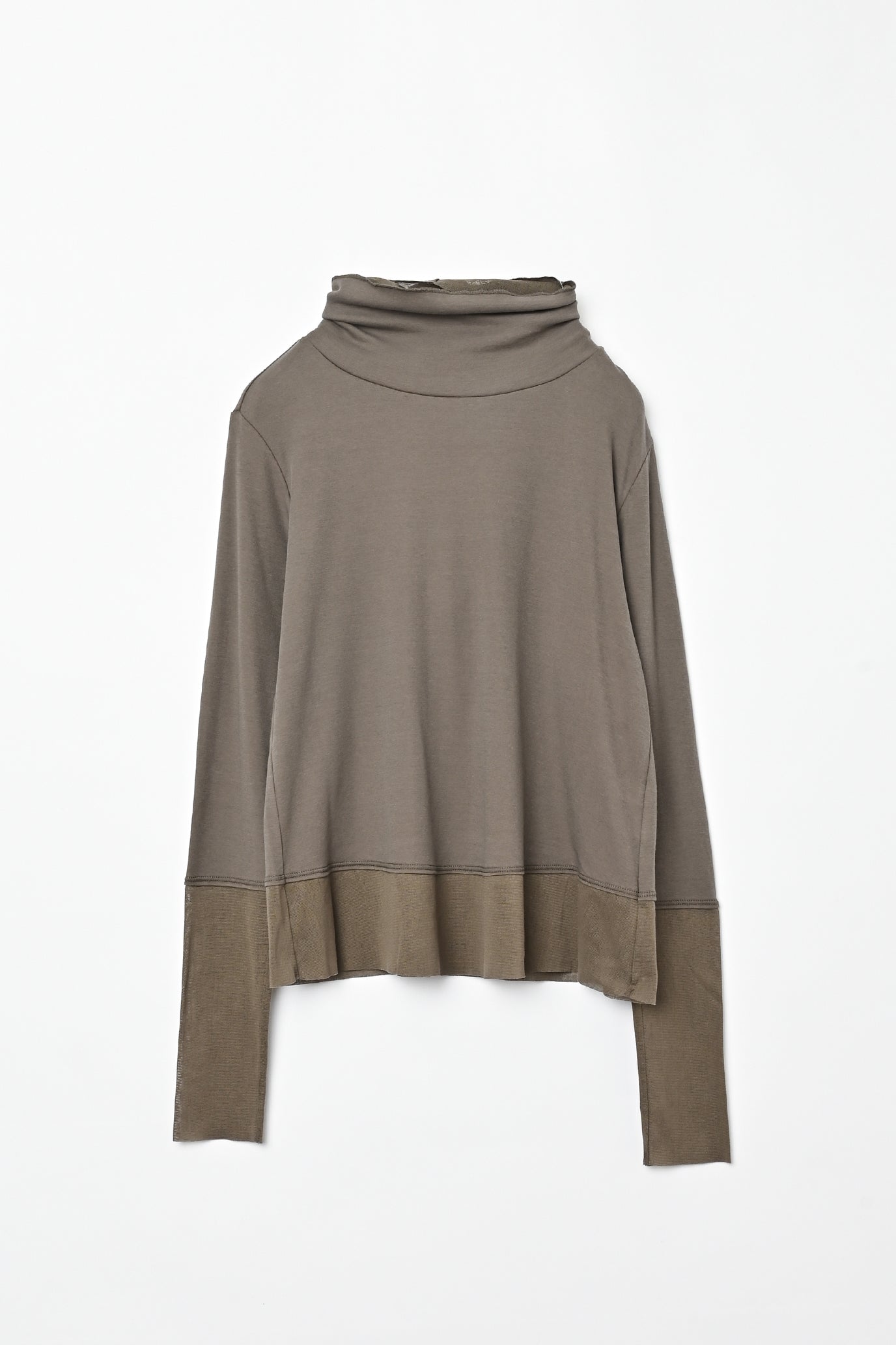Double Tulle High Neck Inner Top