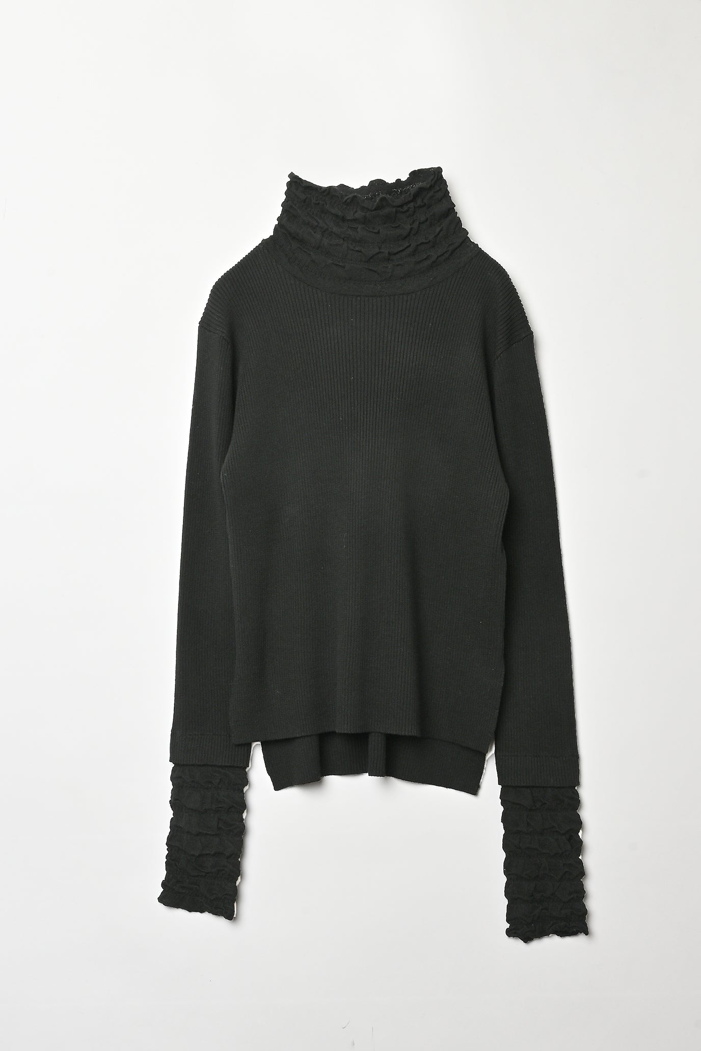 Lace Rib Pullover