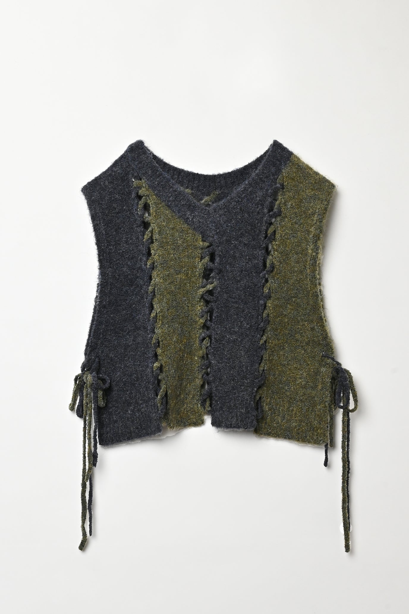 2-Way Stripe Slash Vest