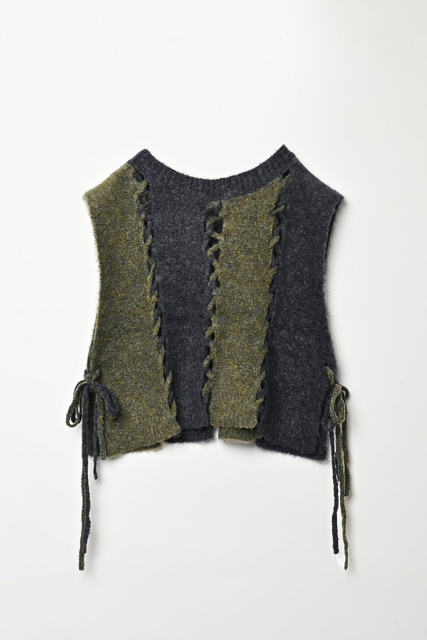 2-Way Stripe Slash Vest