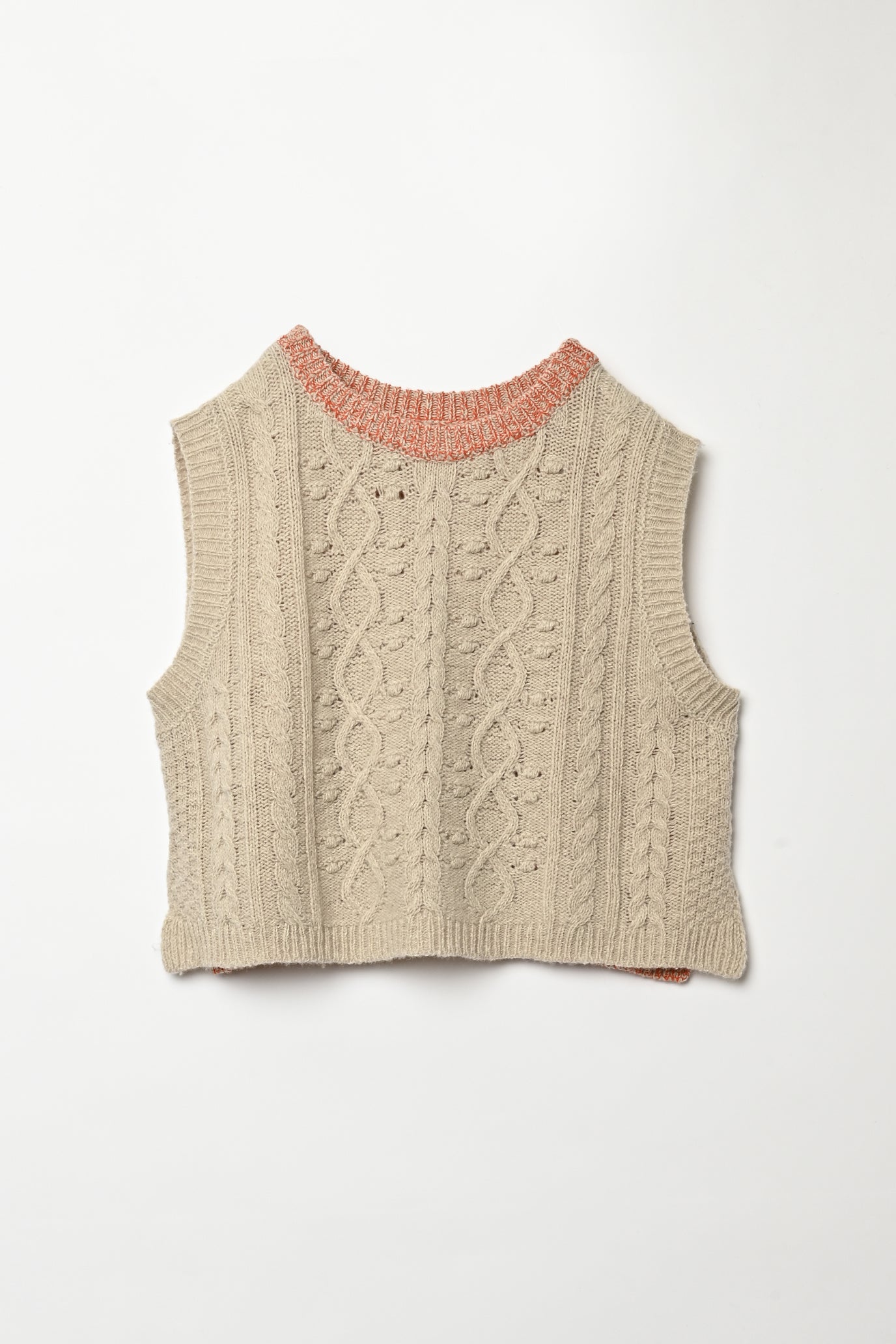 2-Way Aran Nordic Vest