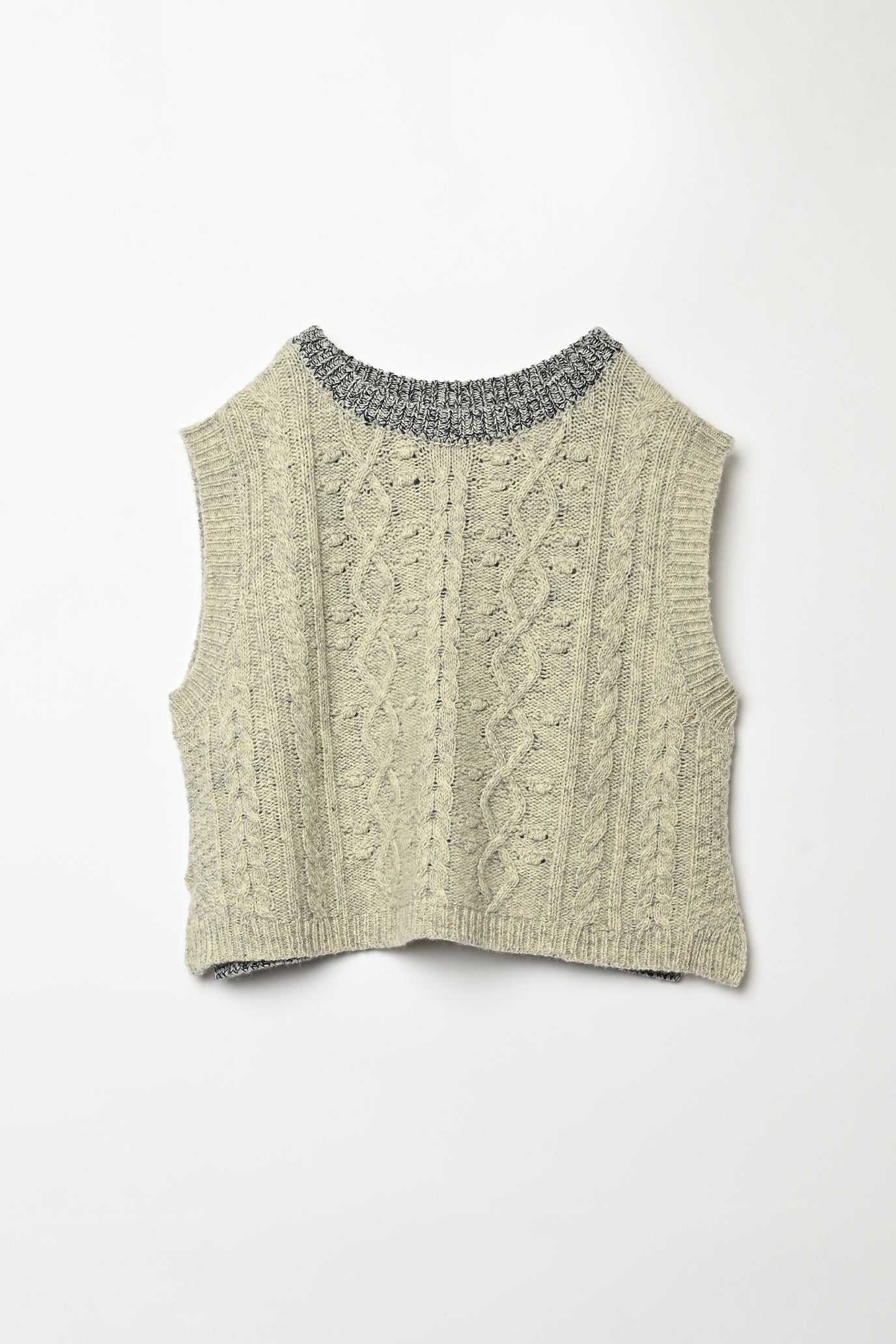 2-Way Aran Nordic Vest