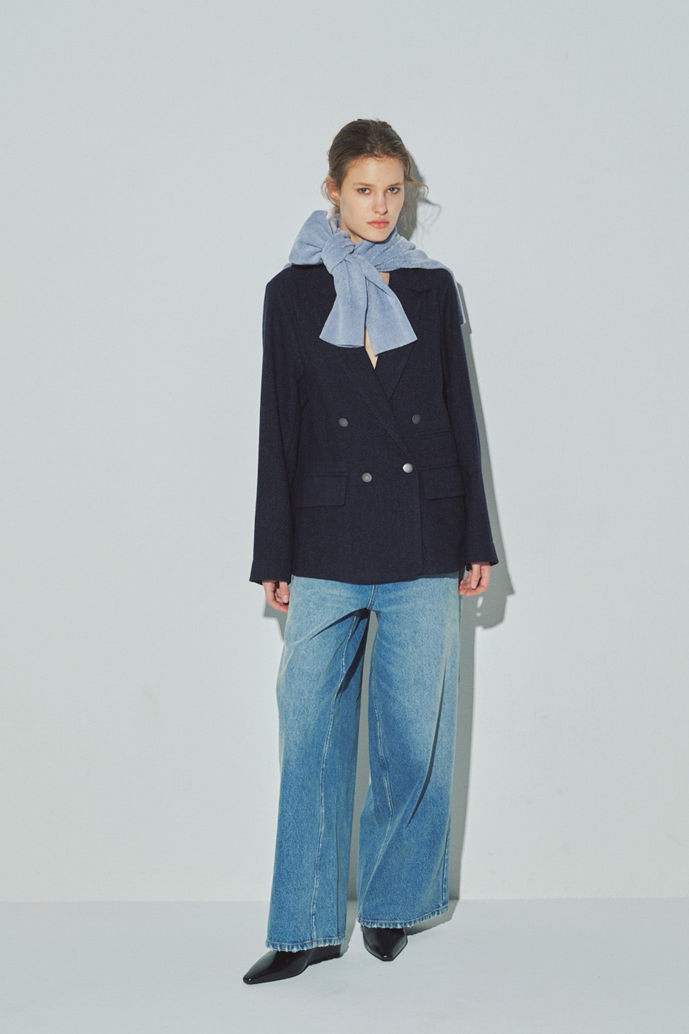 Double-Breasted Tailored Jacket