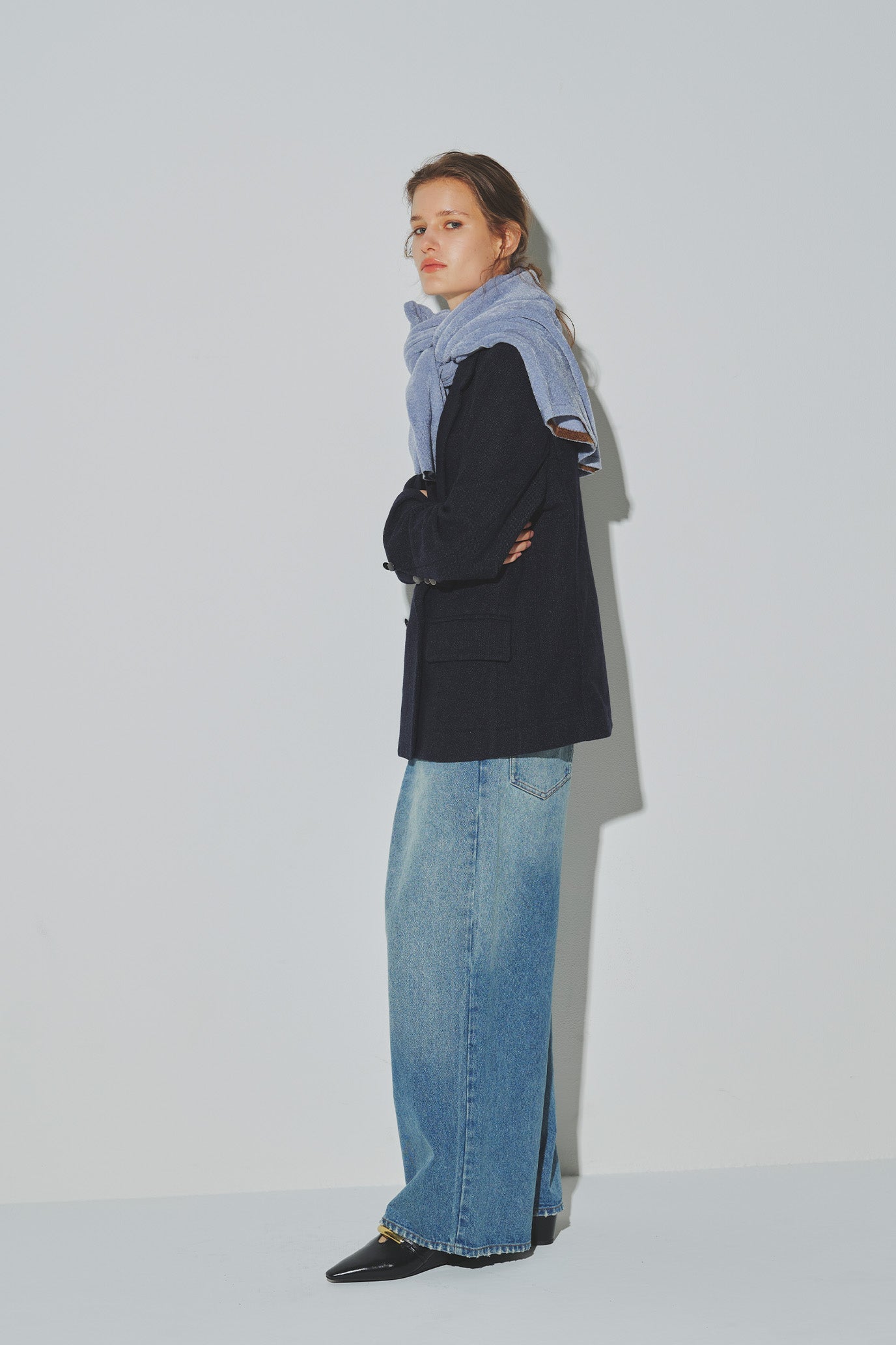 Double-Breasted Tailored Jacket