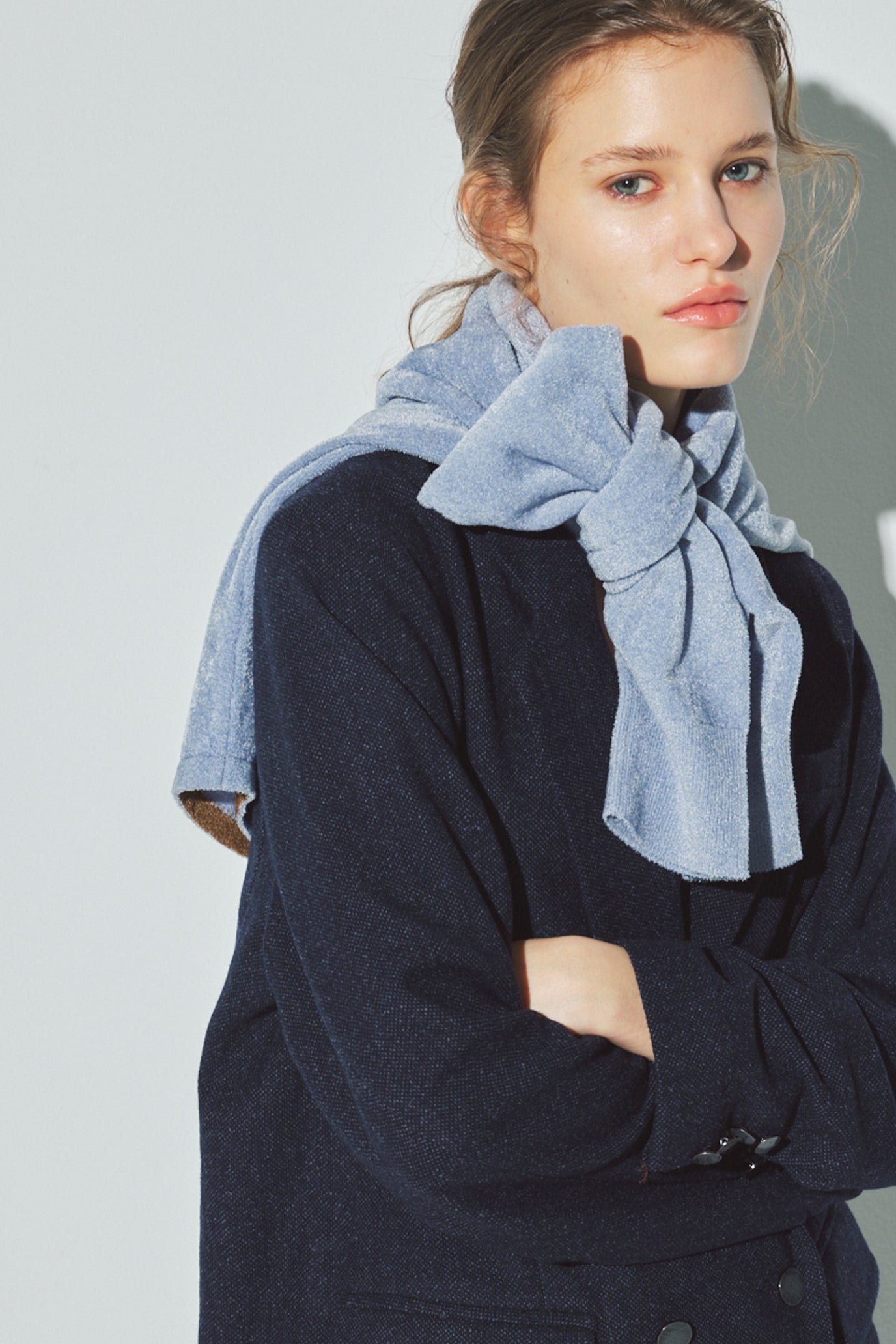 Collared Pile Knit Pullover