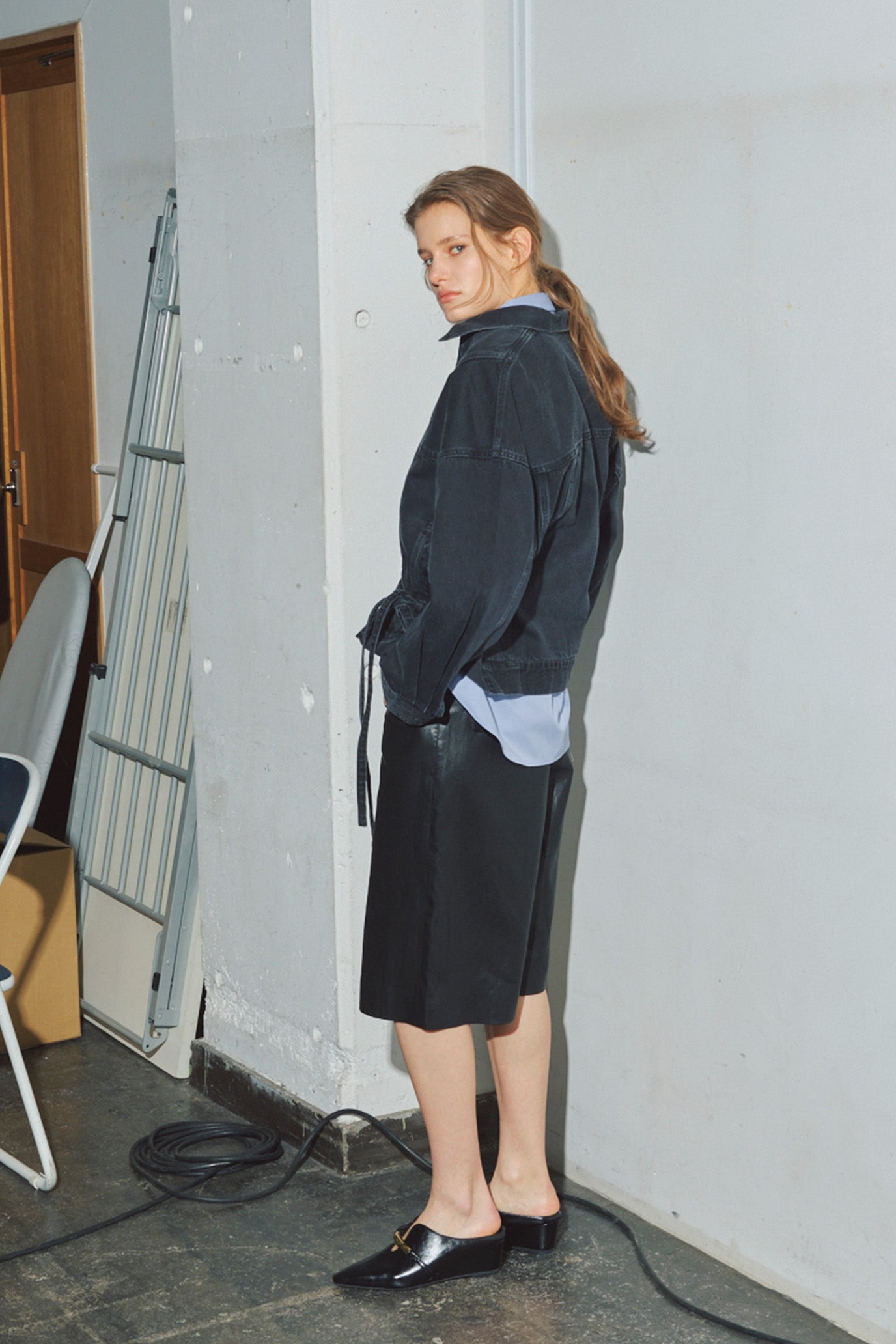 Eco Leather Shorts