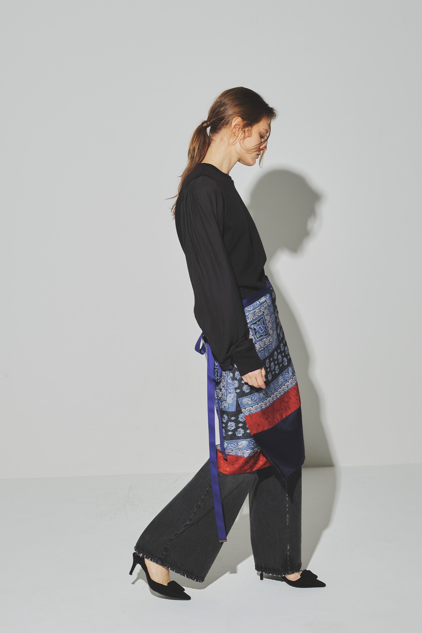 Fine Gather Sleeve Pullover