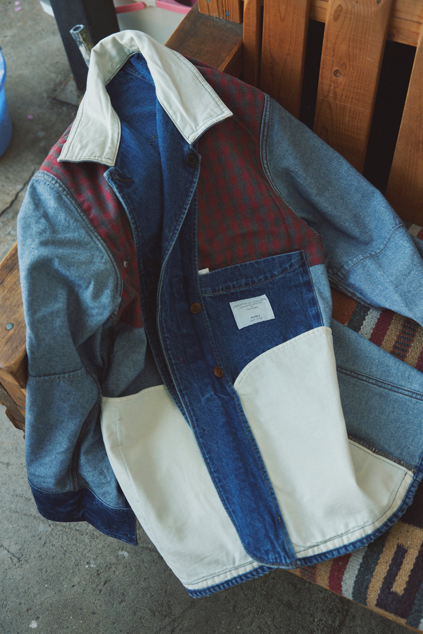 Denim Coverall Jacket