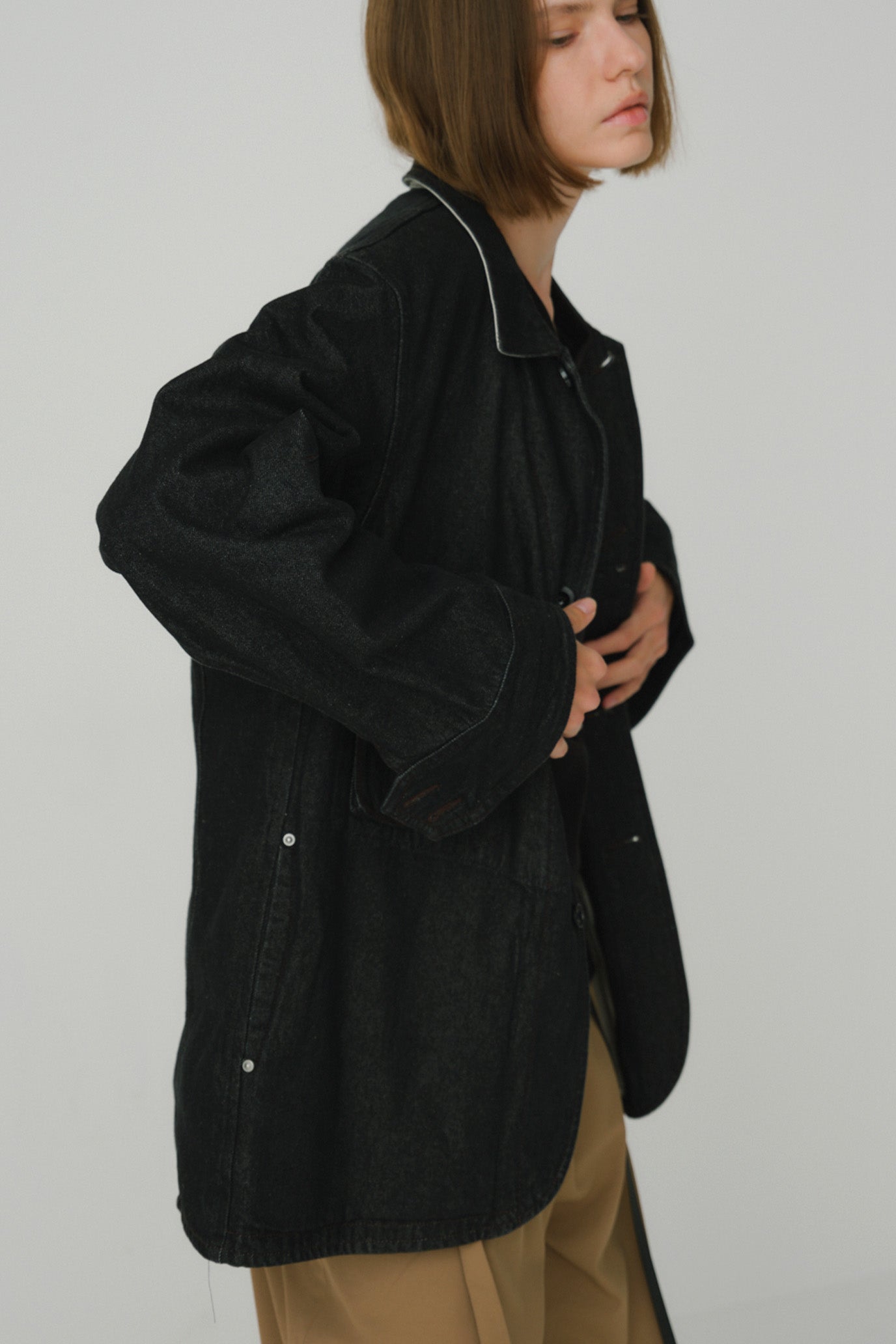 Denim Coverall Jacket