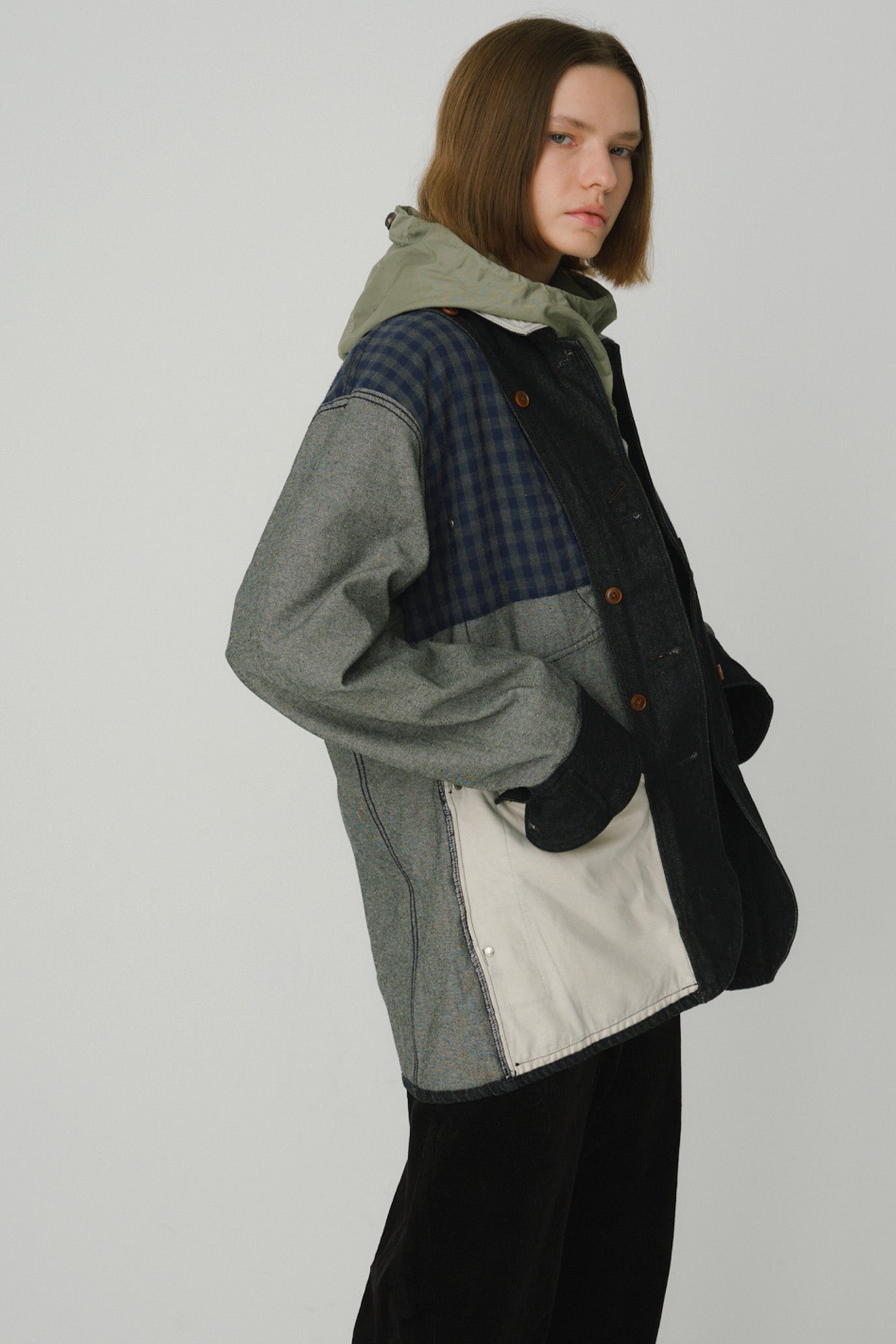 Denim Coverall Jacket