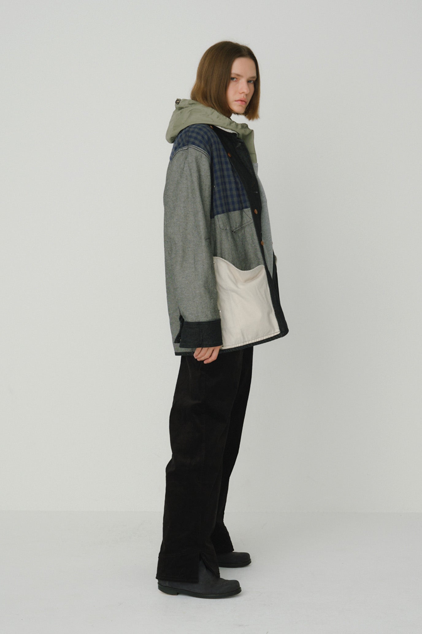 Denim Coverall Jacket