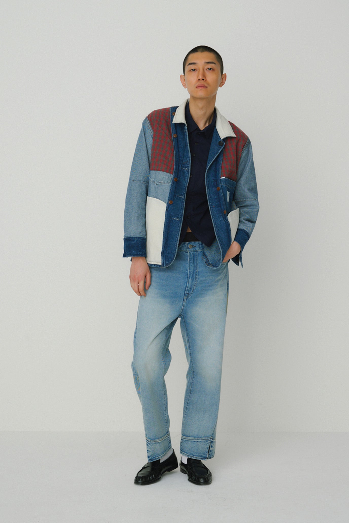Denim Coverall Jacket