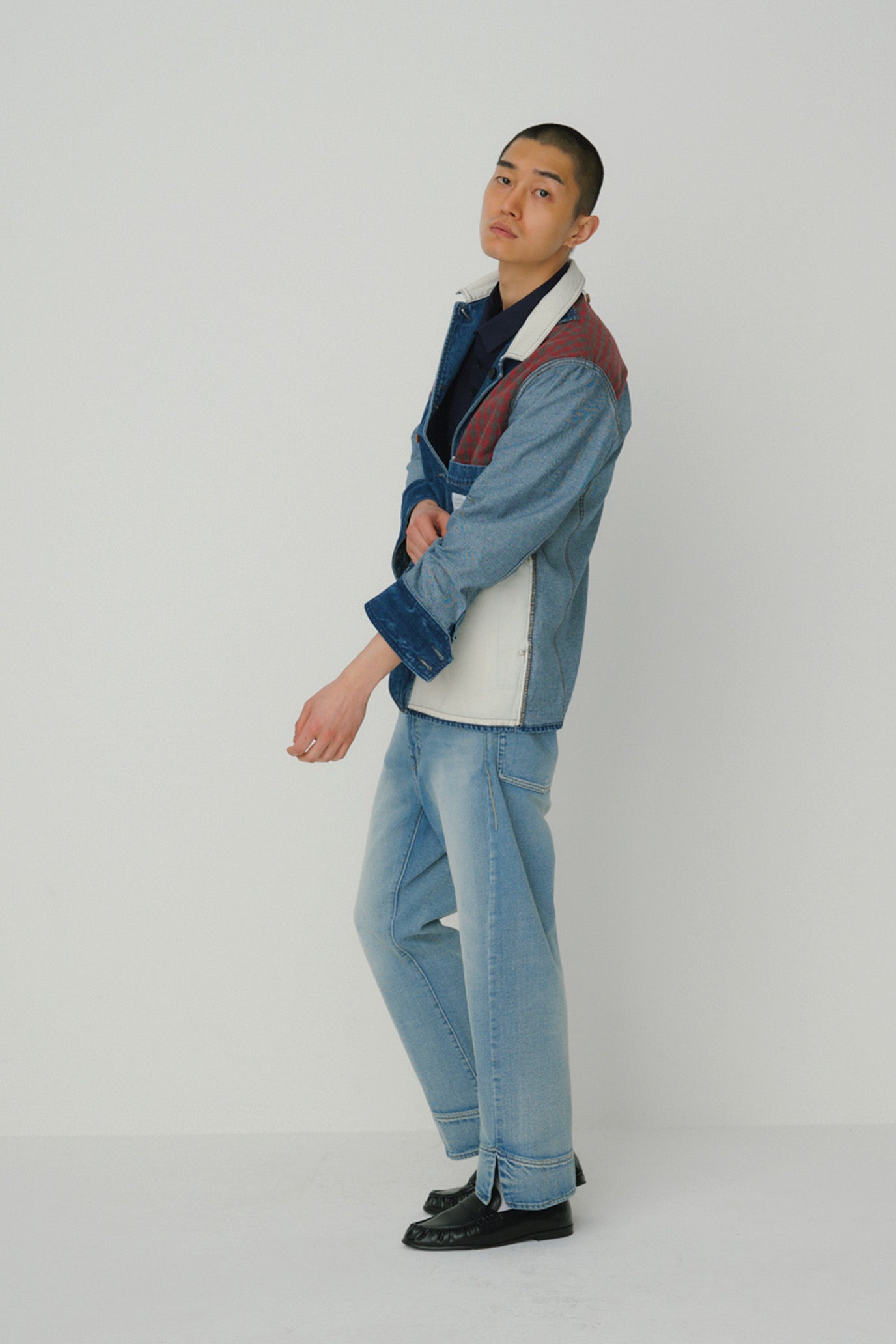 Denim Coverall Jacket