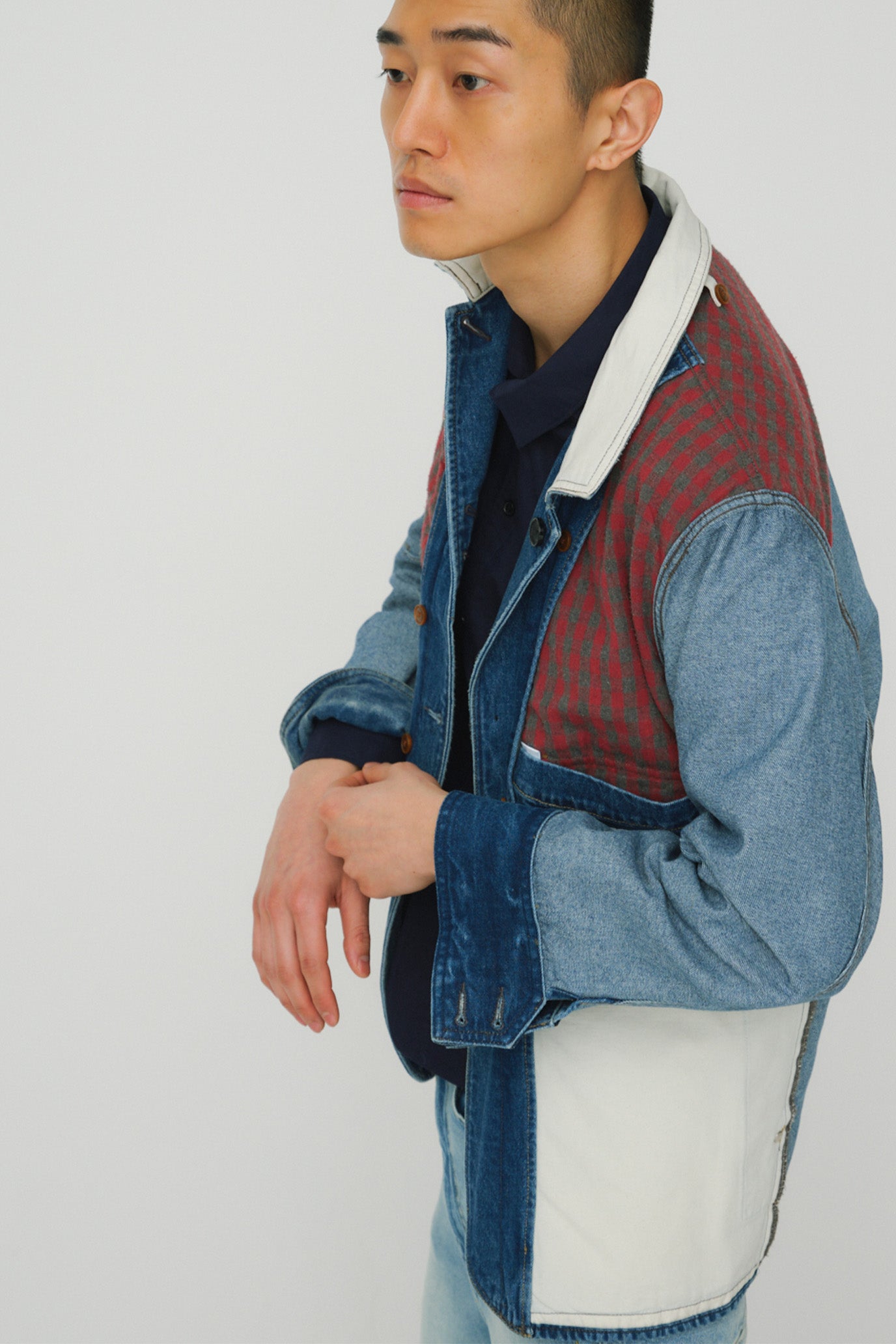 Denim Coverall Jacket