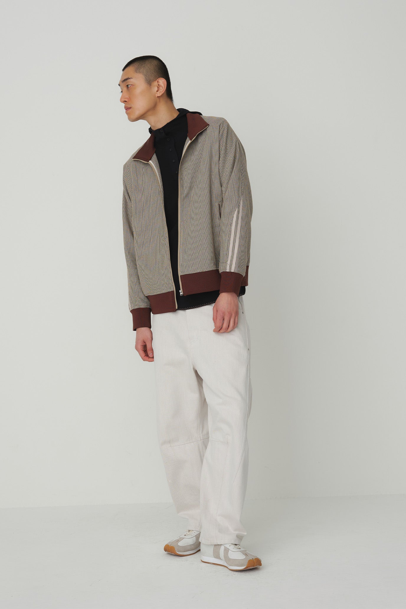 Henley Neck Sweater