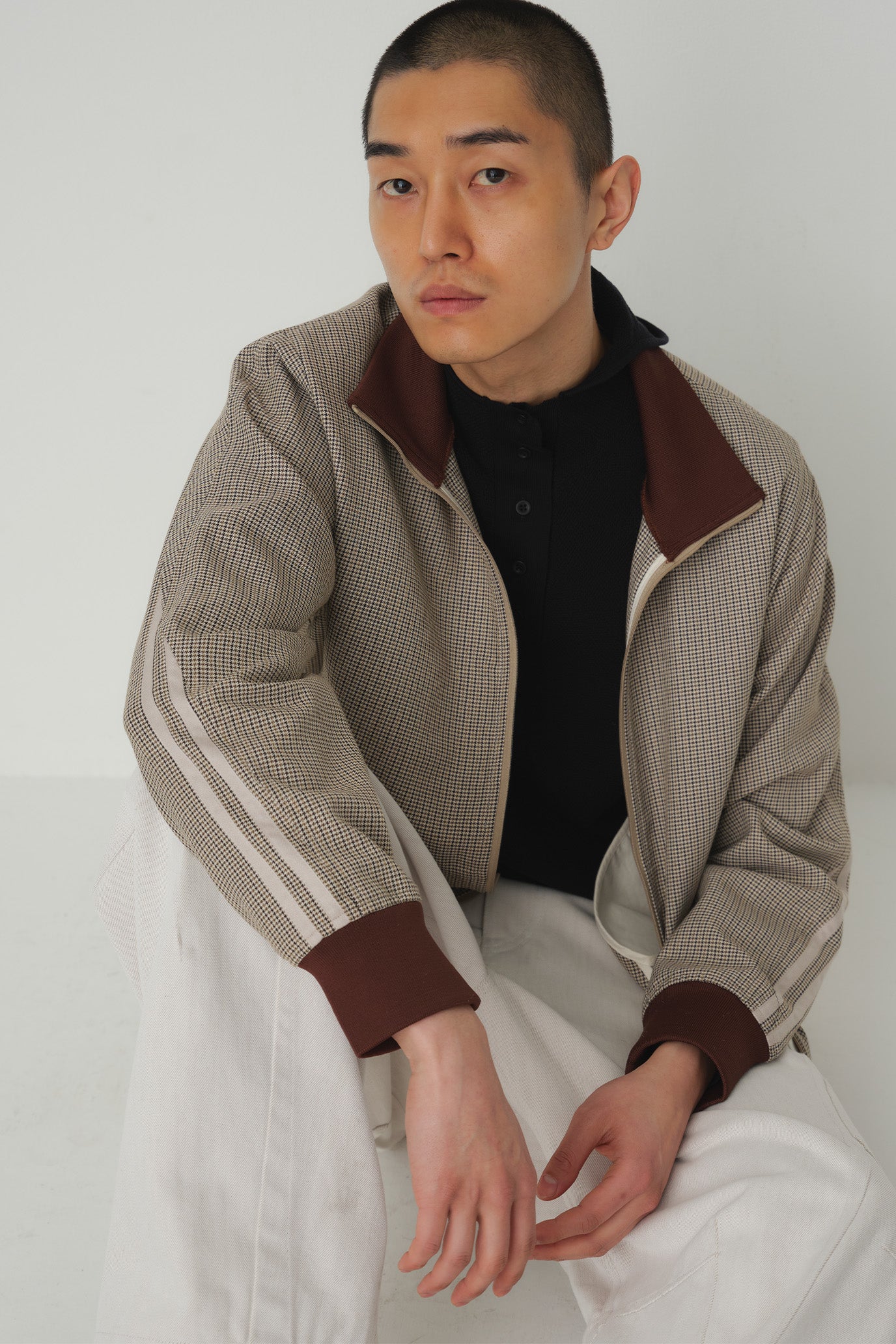 Henley Neck Sweater