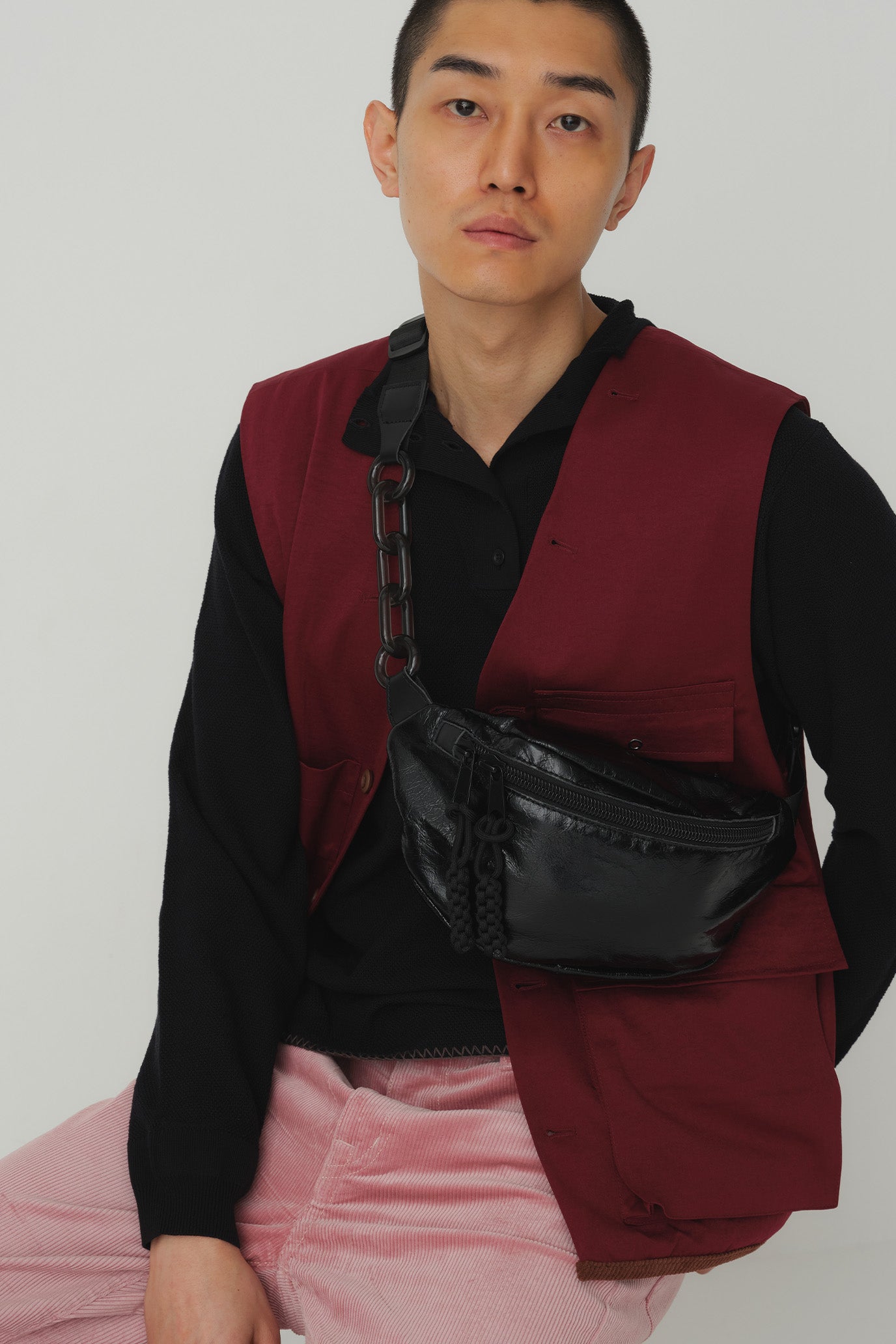 Henley Neck Sweater