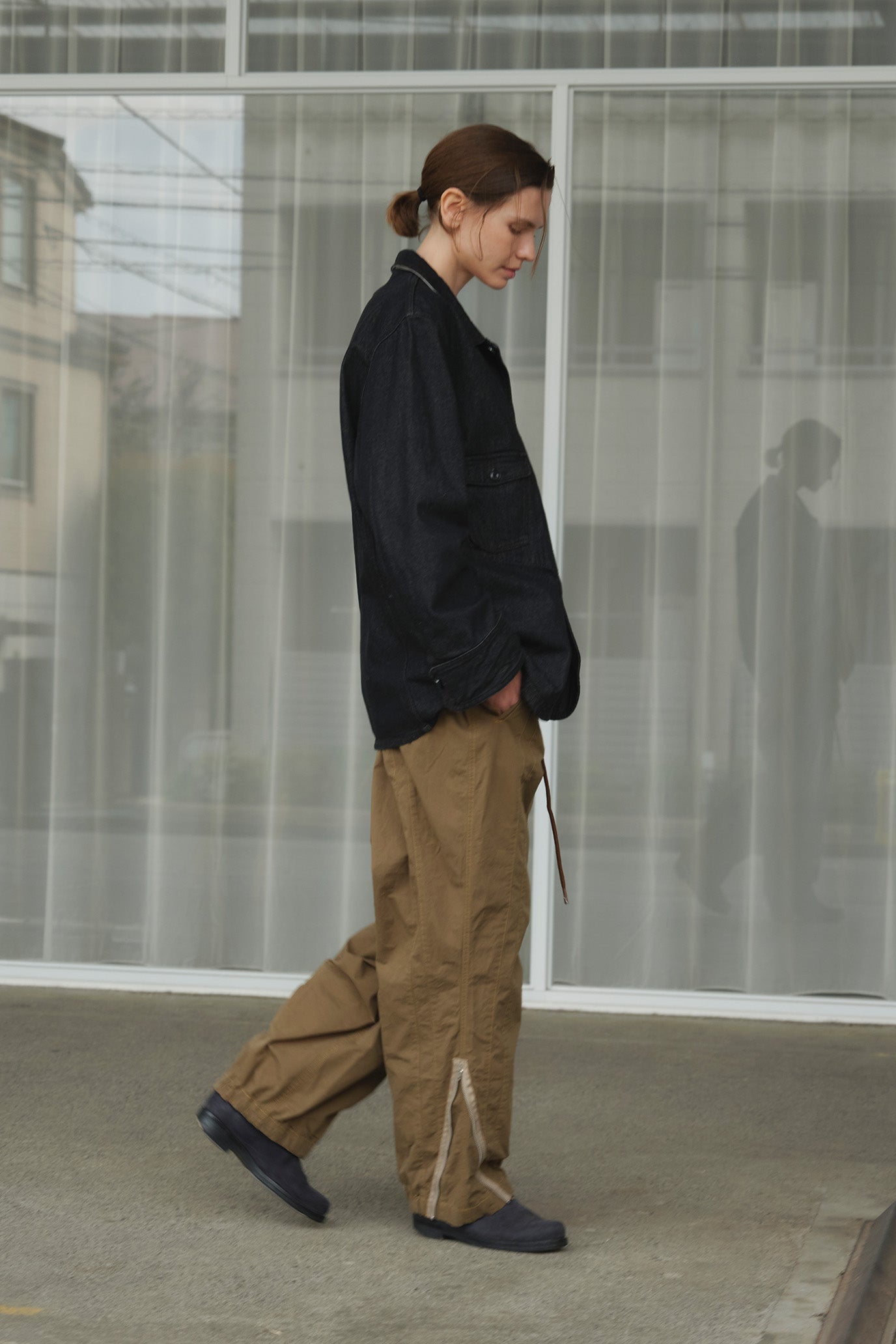 Denim Coverall Jacket