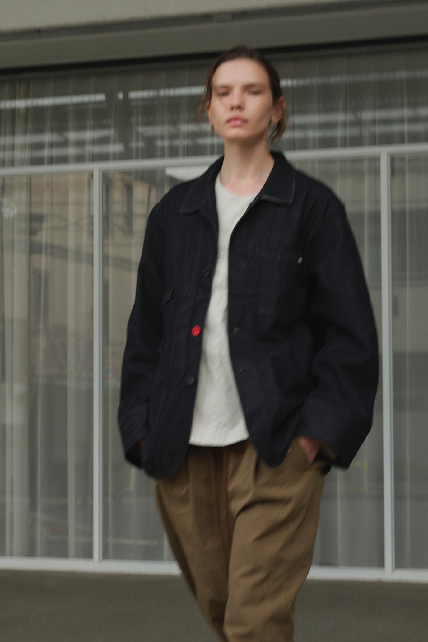 Denim Coverall Jacket