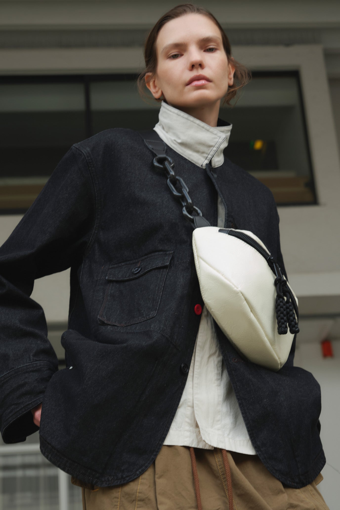 Denim Coverall Jacket