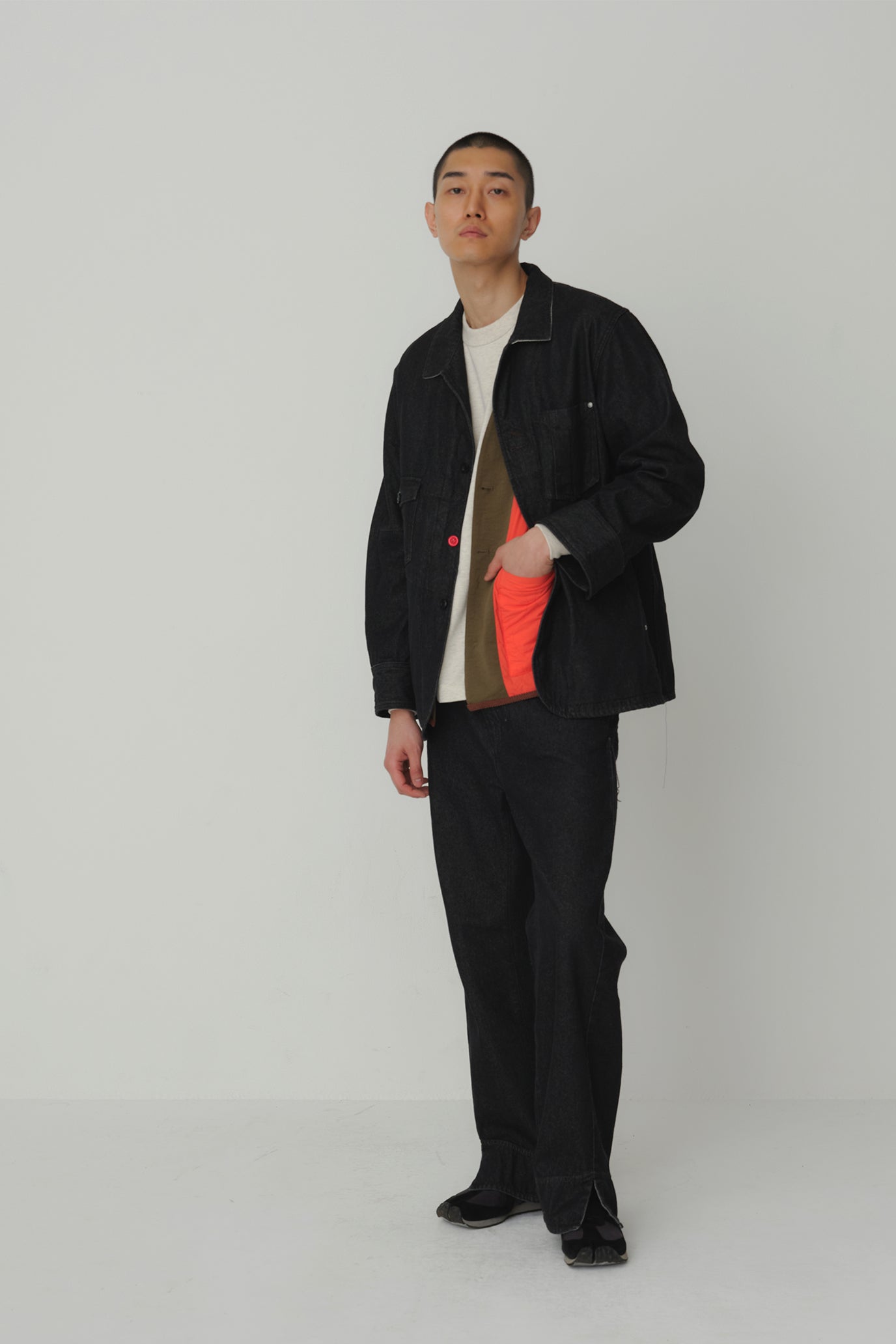 Denim Coverall Jacket
