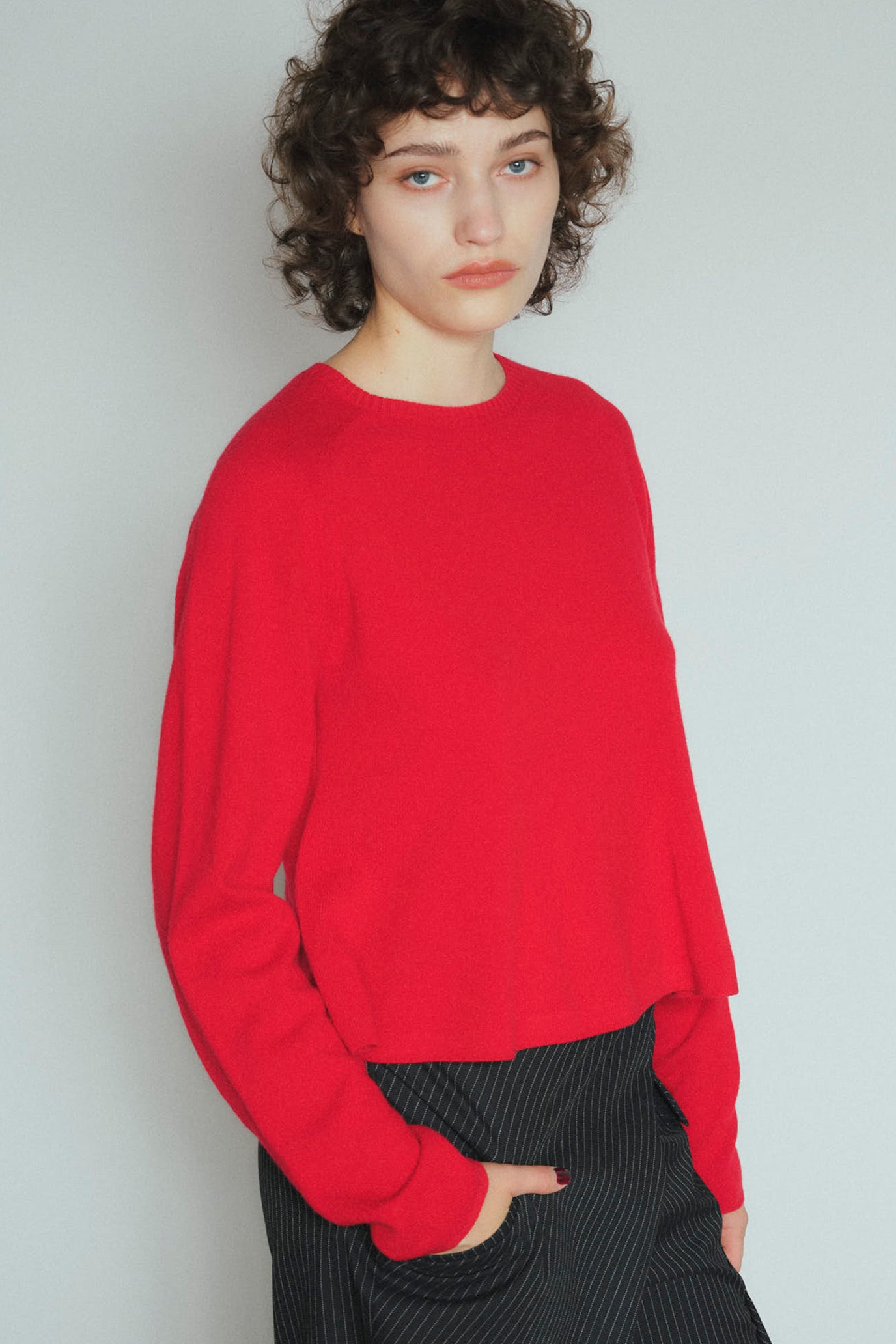 Peplum Knit Pullover