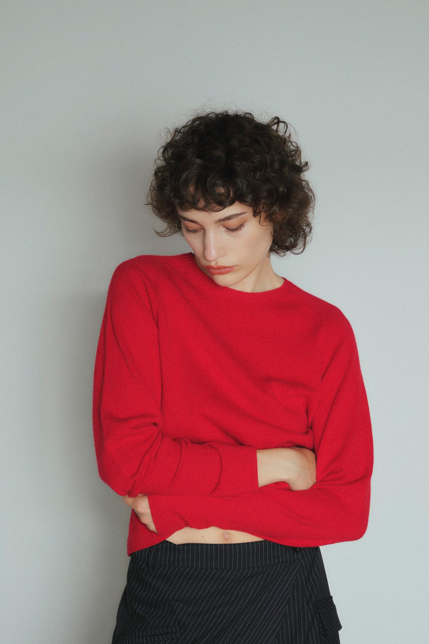 Peplum Knit Pullover
