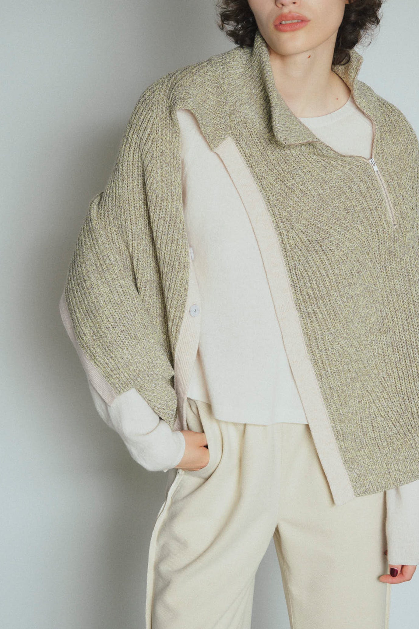 Peplum Knit Pullover