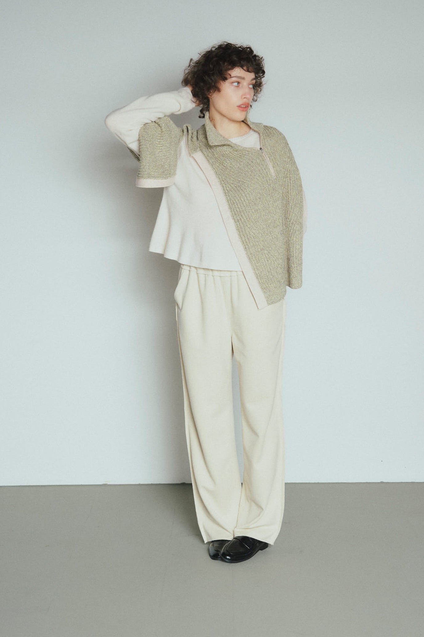 Peplum Knit Pullover