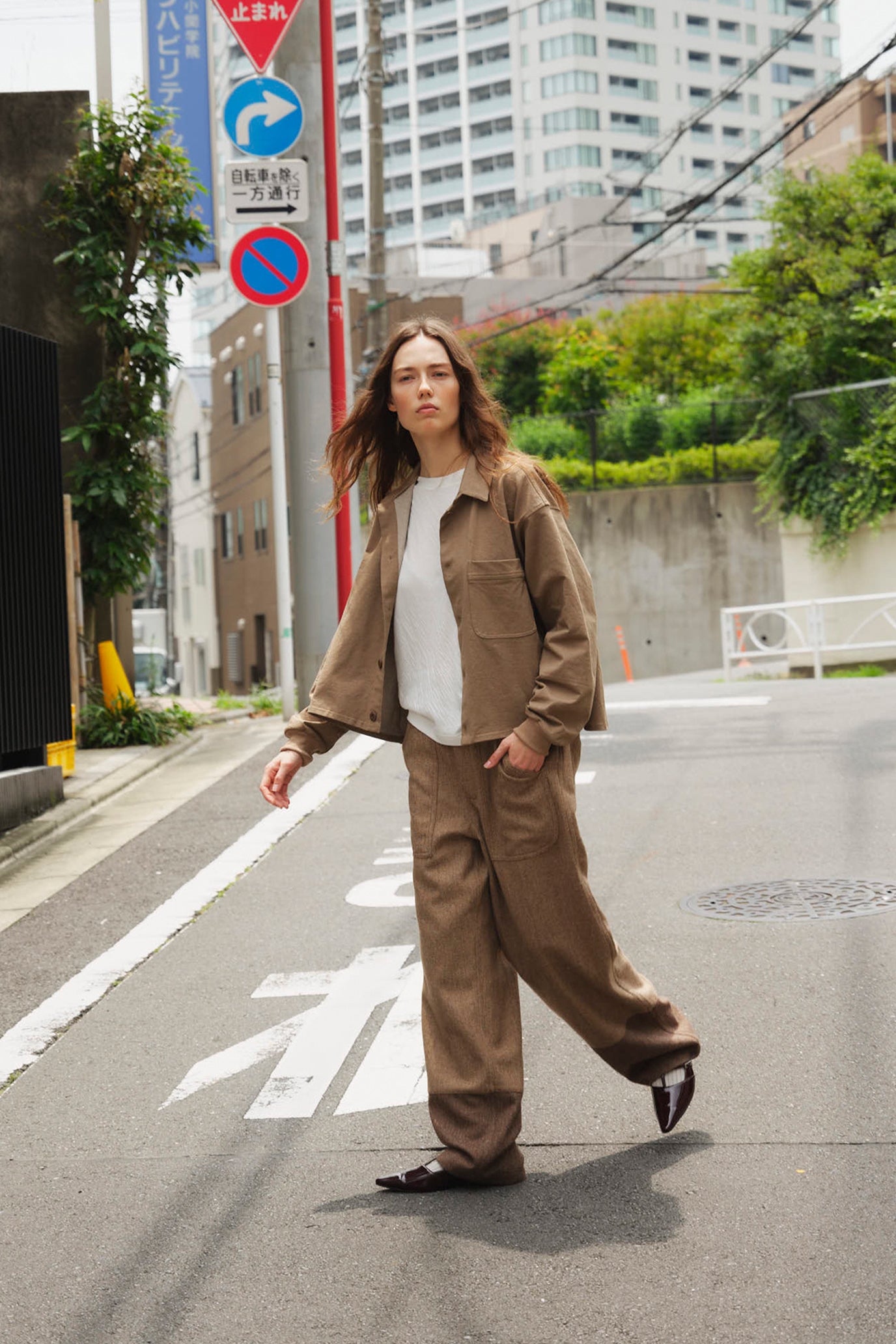 Wool-Like Trousers