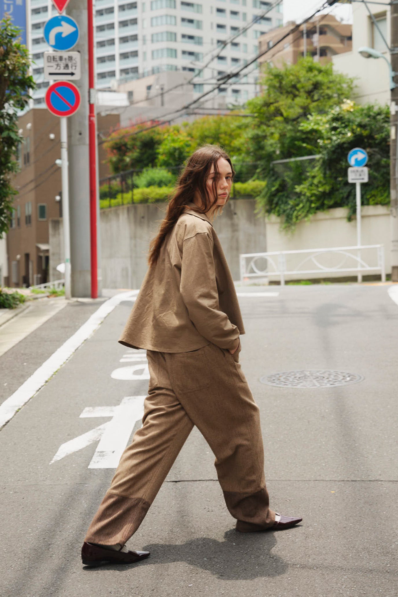 Wool-Like Trousers