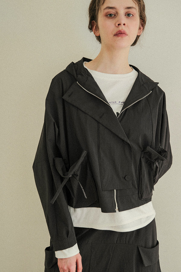 Book Pocket Hooded Jacket