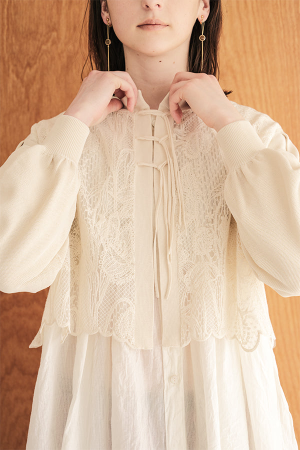Floral Veil Cardigan