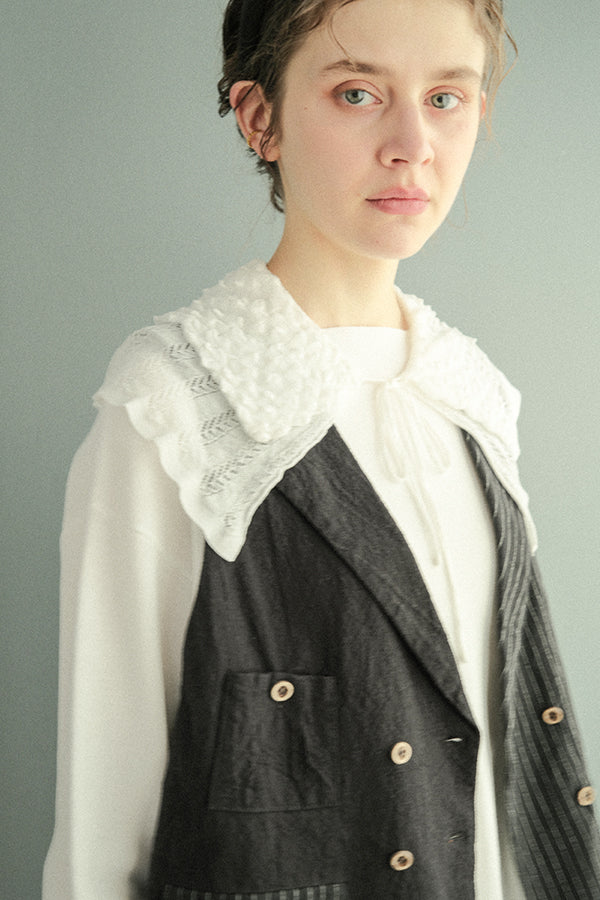 Drawstring Detachable Collar