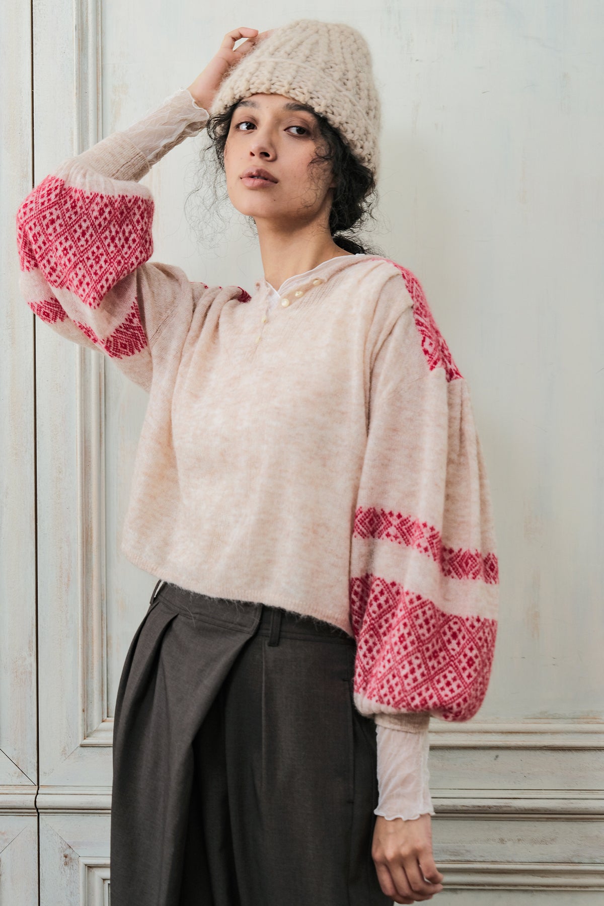 Alpaca Nordic Pullover
