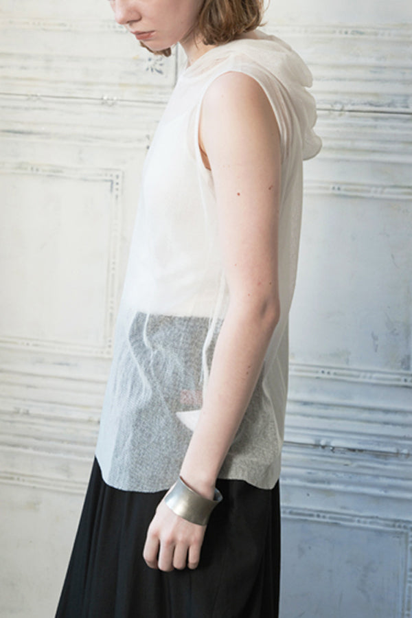 Mesh Hood Pullover