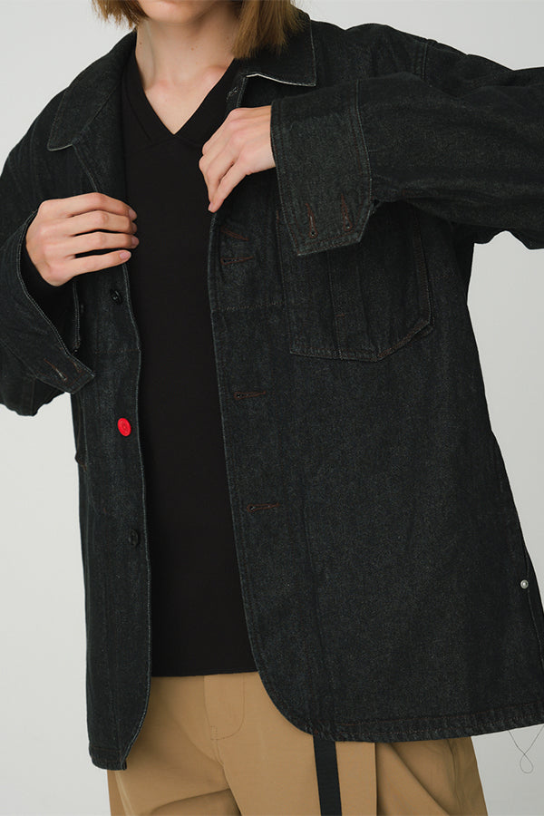 Denim Coverall Jacket